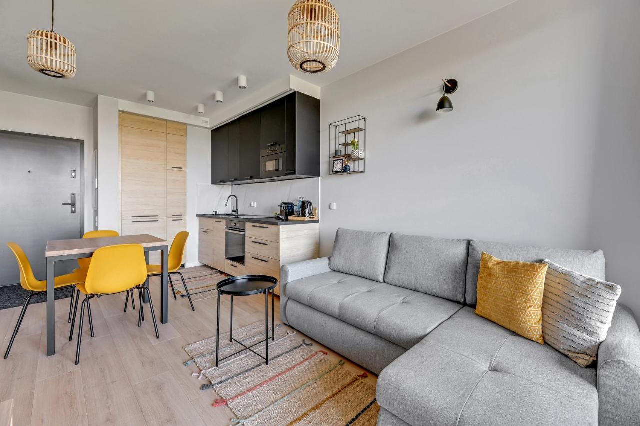 Chlebova - Riverside View Terrace, Free Parking, Gym & Kidsplay By Downtown Apartments Gdańsk Eksteriør billede