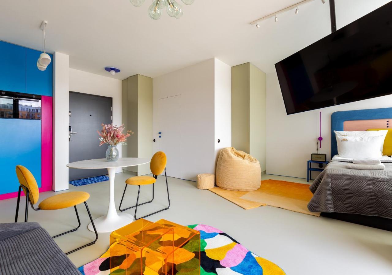 Chlebova - Riverside View Terrace, Free Parking, Gym & Kidsplay By Downtown Apartments Gdańsk Eksteriør billede
