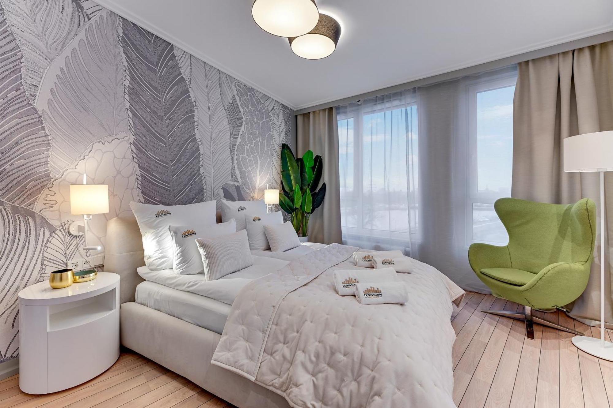 Chlebova - Riverside View Terrace, Free Parking, Gym & Kidsplay By Downtown Apartments Gdańsk Eksteriør billede