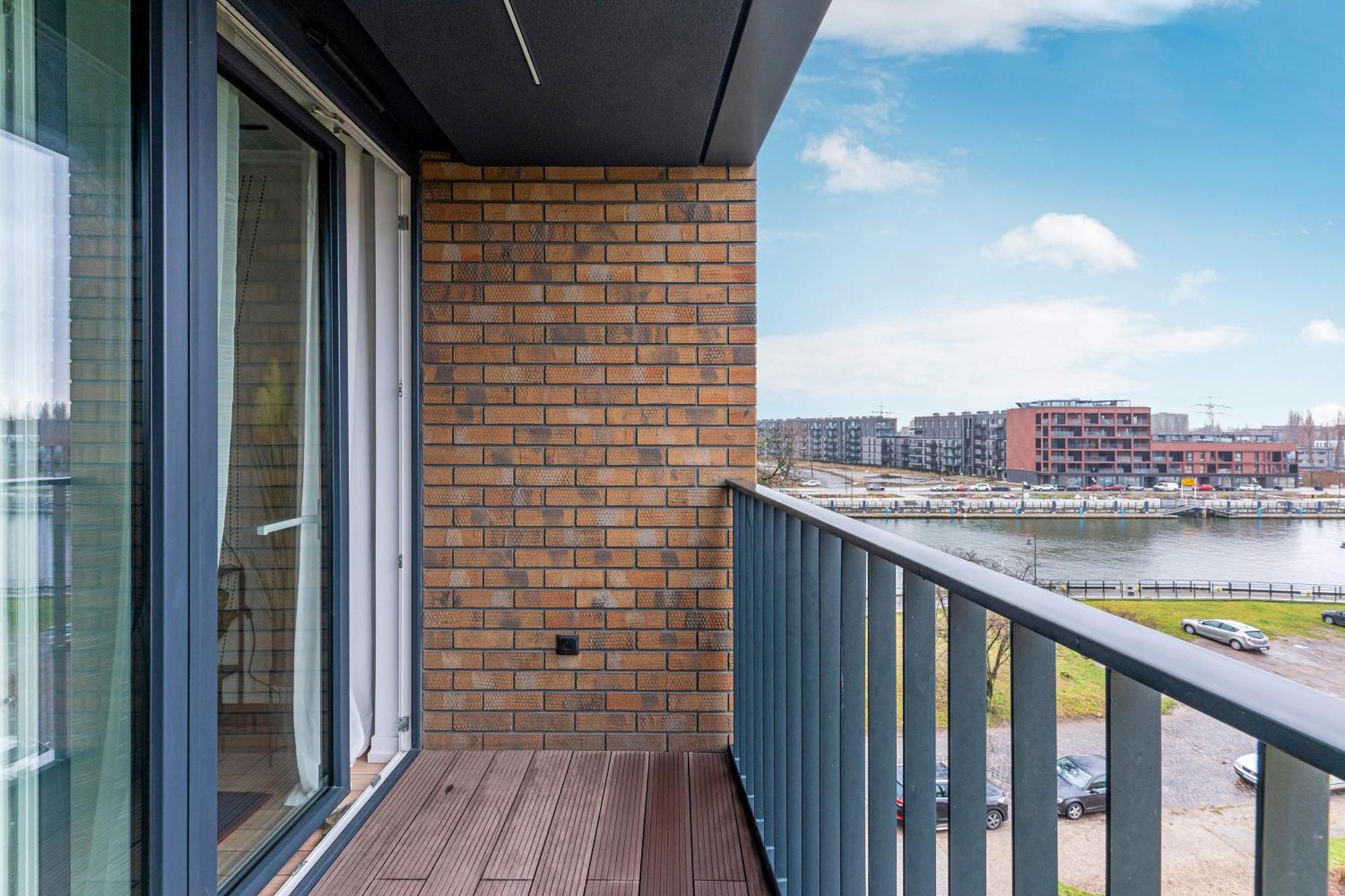 Chlebova - Riverside View Terrace, Free Parking, Gym & Kidsplay By Downtown Apartments Gdańsk Værelse billede