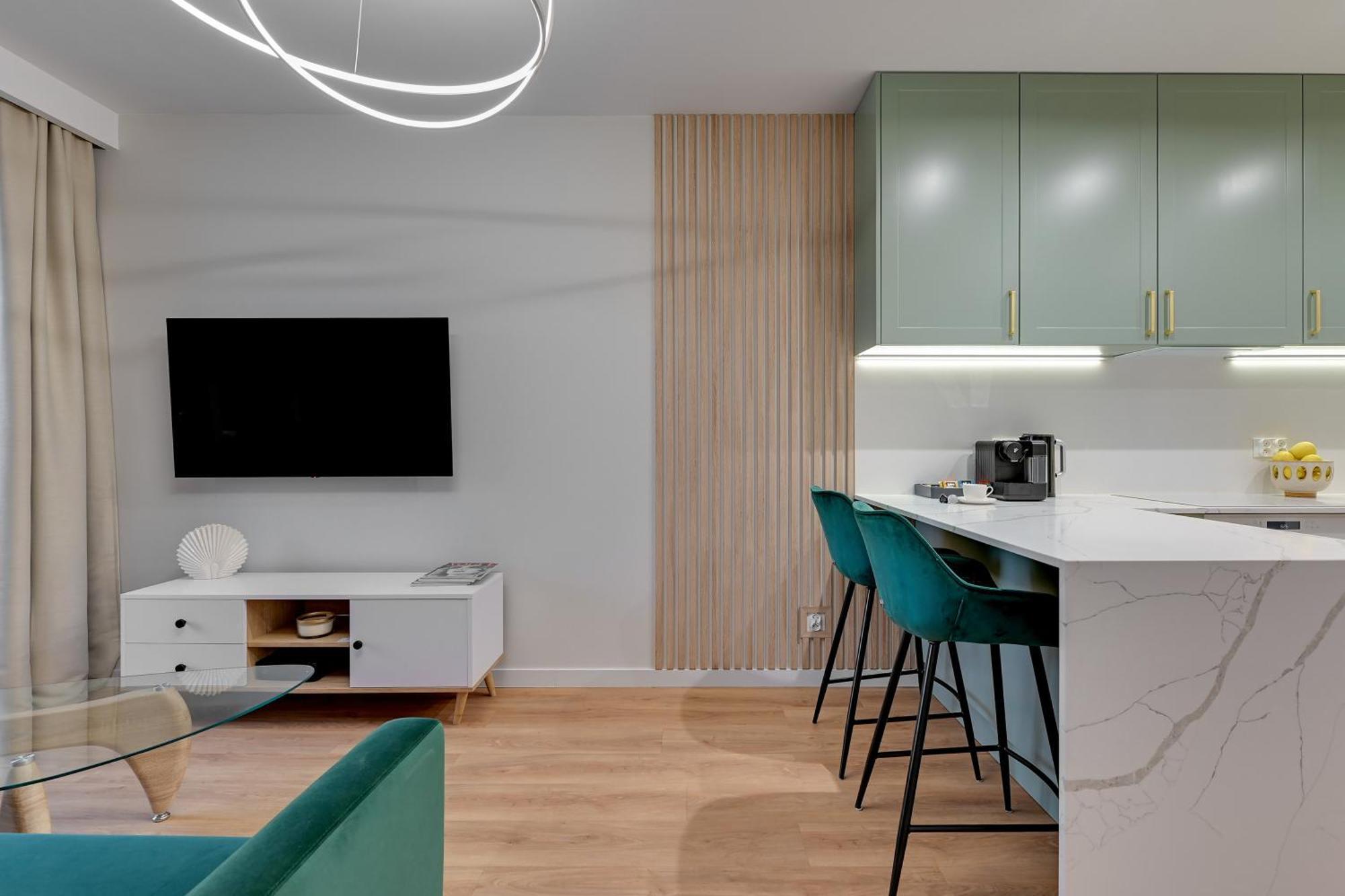 Chlebova - Riverside View Terrace, Free Parking, Gym & Kidsplay By Downtown Apartments Gdańsk Eksteriør billede